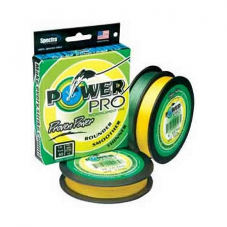 Пл.шнур Power Pro 135м Hi-Vis Yellow 0.23мм 20LB