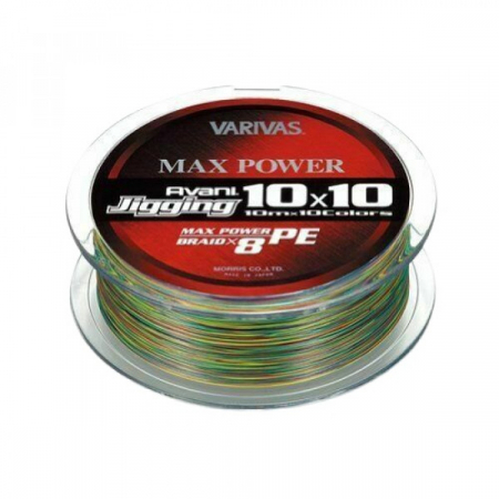 Плетеный шнур Varivas Avani Jigging 10*10 Max Power 1.0 200м