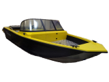 Лодка VOLZHANKA 50 желтый, черный Fish 50F 37 C525