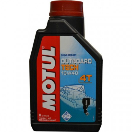 Масло MOTUL OUTBOARD TECH 4T 10W40 1л