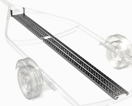 Трап для лодочного прицепа 81771E.101/81771D.101 цинк 1220 короткая секция