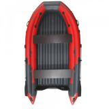 Лодка надувная SKAT- 390 темно-серый/красный