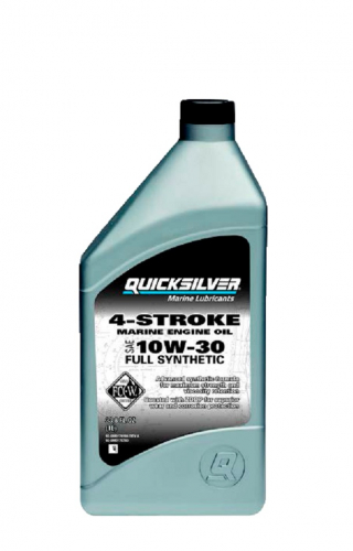 Масло синтетическое 4т QUICKSILVER Full Synthetic 10W30 1л 8M0180936