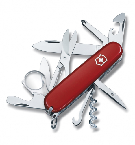 Нож Victorinox Explorer, 91 мм, 16 функций, черный 1.6703.3