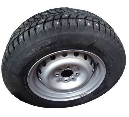 Запасное колесо 175/70 r13 82T Кама-505 НШЗ шипованое с диском