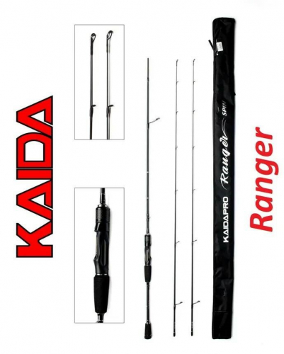 Cпиннинг Kaida Ranger 856-71TML 2 хлыста 3-16гр/4-21гр 2,16