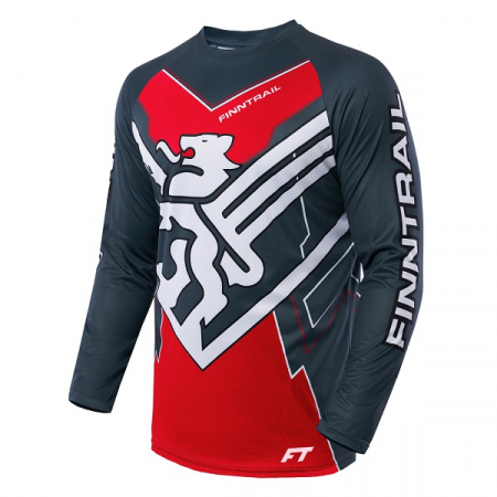 Джерси FINNTRAIL JERSEY RED р-р XXS