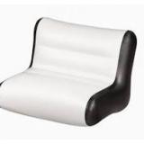 Надувное кресло М60 (бело-черный)