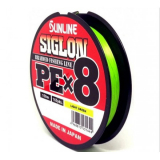 Плетеный шнур SUNLINE SIGLON PEx8 150M(Light Green)#3/50LB