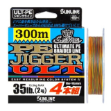 Плетёный шнур Sunline PE JIGGER ULT(4braid)300M 16LB/#1