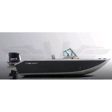 Лодка VOLZHANKA 46 Fish серый, карбон с мотором YAMERy EF60 FVEL-T 46F 45 H424