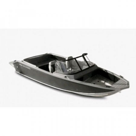 Лодка VOLZHANKA 46 Fish серый, карбон 46F 41 C525 + Mercury ME F 60 ELPT EFI