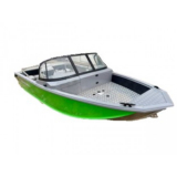 Лодка VOLZHANKA 46 Fish серый, зеленый 46F 70 A525