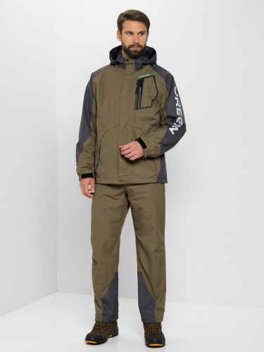 Костюм демисезонный Орегон цв.хаки/серый тк.Breathable р.52-54/170-176